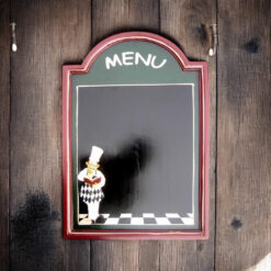 Alternative view of 60×40 cm Chef Menu Blackboard