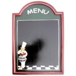 60×40 cm Chef Menu Blackboard