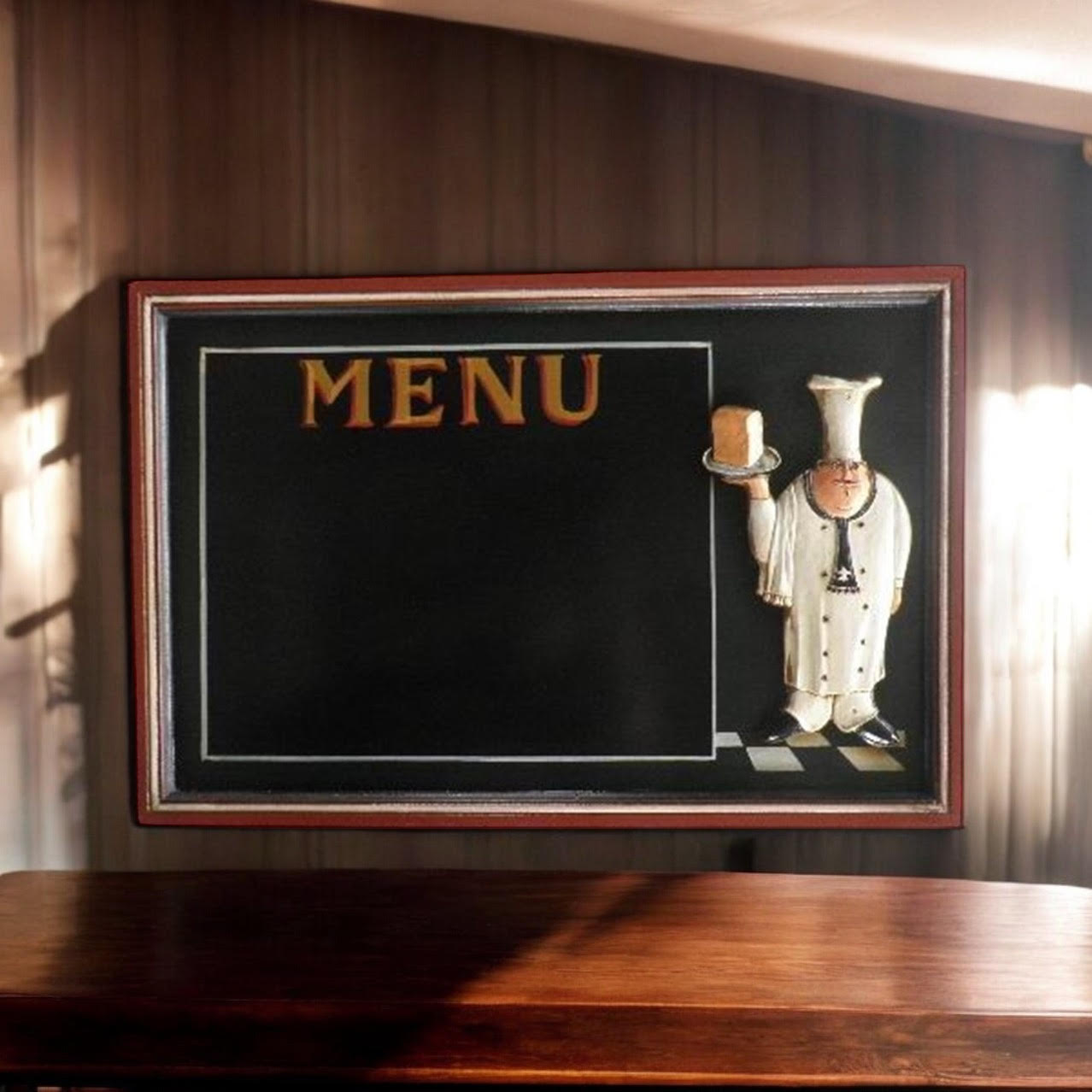60×40 cm Chef Menu Blackboard 60×40 cm Chef Menu Blackboard - Image 6