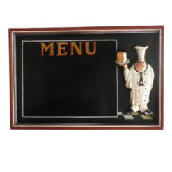 60×40 cm Chef Menu Blackboard