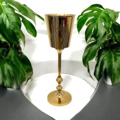 79 cm Gold Floor-Standing Champagne Bucket