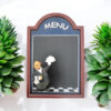 60×40 cm Waiter Menu Blackboard – Decorative Chalkboard Sign