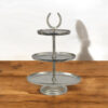 56 cm Three-Tier Cake Stand – Decorative Serving Display for Parties & Events