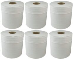 Alternative view of Centrefeed White Roll – 6 Pack (2-Ply, 70m)