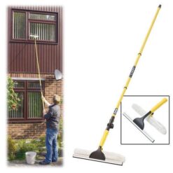 3.5M Telescopic Window Cleaner – Black
