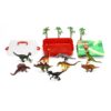Dinosaur Playset – 9-Piece Dino Figures with Large Activity Playmat