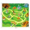 Dinosaur Playset – 9-Piece Dino Figures with Large Activity Playmat