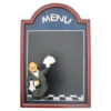 60×40 cm Waiter Menu Blackboard – Decorative Chalkboard Sign