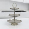 56 cm Three-Tier Cake Stand – Decorative Serving Display for Parties & Events
