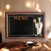 60×40 cm Chef Menu Blackboard 60×40 cm Chef Menu Blackboard