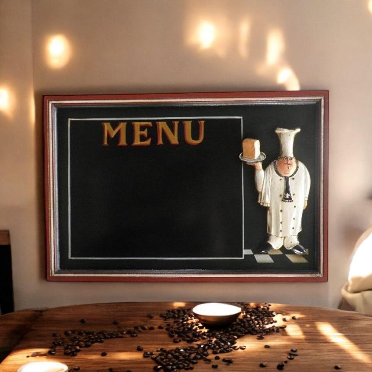 60×40 cm Chef Menu Blackboard 60×40 cm Chef Menu Blackboard - Image 8
