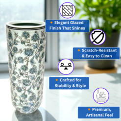 18" Umbrella Stand – Stylish Hallway Storage for Umbrellas & Walking Sticks