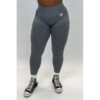 Scrunched Seamless Activewear Set – Grey (Sports Bra & Leggings)