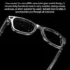 AI Smart Glasses with Camera, Bluetooth Calls & Music – IP65 Waterproof