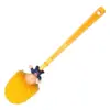Funny Novelty Toilet Brush with Long Handle and Holder