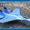 RC Foam SU-35 Fighter Plane 2.4G Remote Control Glider with USB Charging
