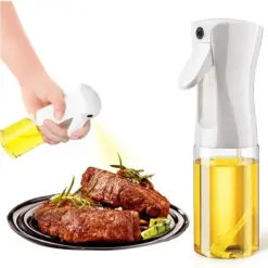 Oil Spray Bottle for Cooking 200ml 300ml 500ml – Refillable Olive Oil Sprayer