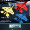 RC Foam SU-35 Fighter Plane 2.4G Remote Control Glider with USB Charging