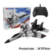 RC Foam SU-35 Fighter Plane 2.4G Remote Control Glider with USB Charging