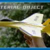 RC Foam SU-35 Fighter Plane 2.4G Remote Control Glider with USB Charging