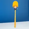 Funny Novelty Toilet Brush with Long Handle and Holder