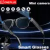 AI Smart Glasses with Camera, Bluetooth Calls & Music – IP65 Waterproof