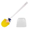 Funny Novelty Toilet Brush with Long Handle and Holder