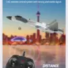 RC Foam SU-35 Fighter Plane 2.4G Remote Control Glider with USB Charging