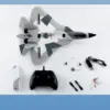 RC Foam SU-35 Fighter Plane 2.4G Remote Control Glider with USB Charging