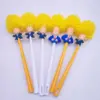Funny Novelty Toilet Brush with Long Handle and Holder