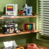 DIY Retro Electronics Building Blocks Set – TV, Computer, Radio & Game Console Model Bricks