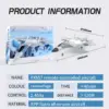 RC Foam SU-35 Fighter Plane 2.4G Remote Control Glider with USB Charging