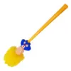 Funny Novelty Toilet Brush with Long Handle and Holder