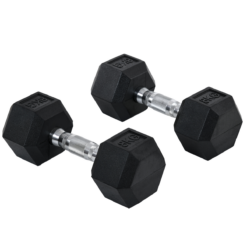 Hexagonal Dumbbells Set 2 x 8kg – Home Fitness Weight Training Pair