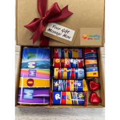 Alternative view of Mother’s Day Chocolate Gift Box with Fun Wrappers and Assorted Treats