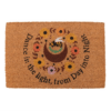 Natural Bee Radiant Doormat