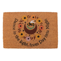 Alternative view of Natural Bee Radiant Doormat