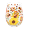 Bee Radiant Print Stemless Glass Bee Radiant Print Stemless Glass