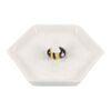 Bee Hexagonal Trinket Dish Bee Hexagonal Trinket Dish