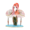 Treasured Trinkets Pair of Flamingos Ornament Treasured Trinkets Pair of Flamingos Ornament