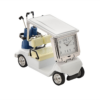Miniature Golf Buggy Desk Clock Ornament