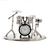 Miniature Drum Set Desk Clock Decorative Ornament