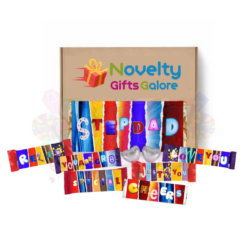 Father’s Day Chocolate Gift Box for Stepdad with Fun Wrappers and Assorted Treats