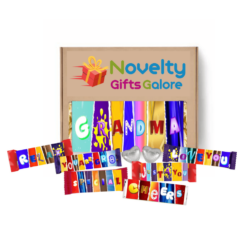 Mother’s Day Chocolate Gift Box for Grandma with Fun Wrappers and Assorted Treats