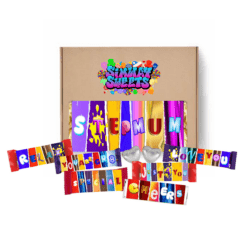 Mother’s Day Chocolate Gift Box for Step Mum with Fun Wrappers and Assorted Treats