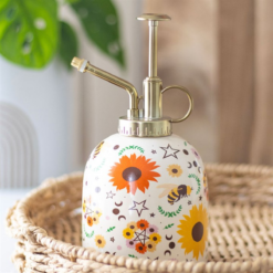 Bee Radiant Print Ceramic Plant Mister