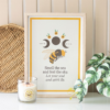 Bee Radiant Bee Framed Wall Art Print
