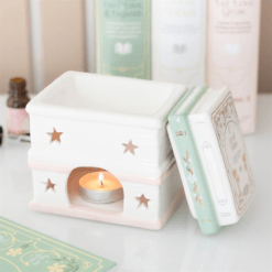 Alternative view of Book Stack Oil Burner and Wax Warmer