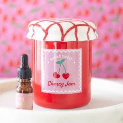 Alternative view of Cherry Jam Jar Oil Burner and Wax Warmer