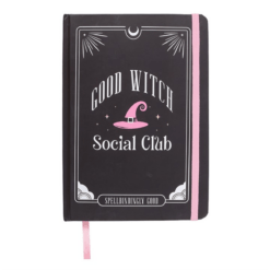 Alternative view of Good Witch Social Club A5 Notebook